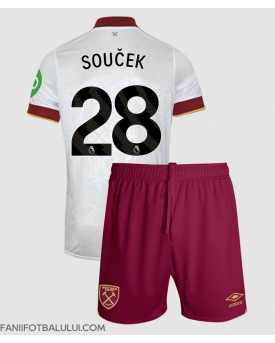 West Ham United Tomas Soucek #28 Echipament de Fotbal Replică 2024-25 Copii Treilea (+ Șorturi)
